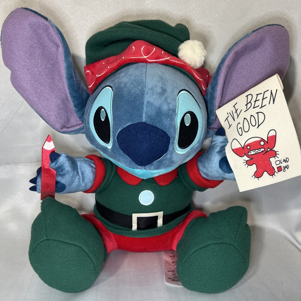 Disney Parks LILO & Stitch- Stitch Christmas Collection 13 in Plush